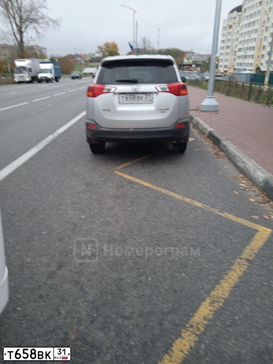 Фото автомобиля TOYOTA RAV4, 2013 — госномер Т658ВК31. Цвет: СЕРЕБРИСТЫЙ