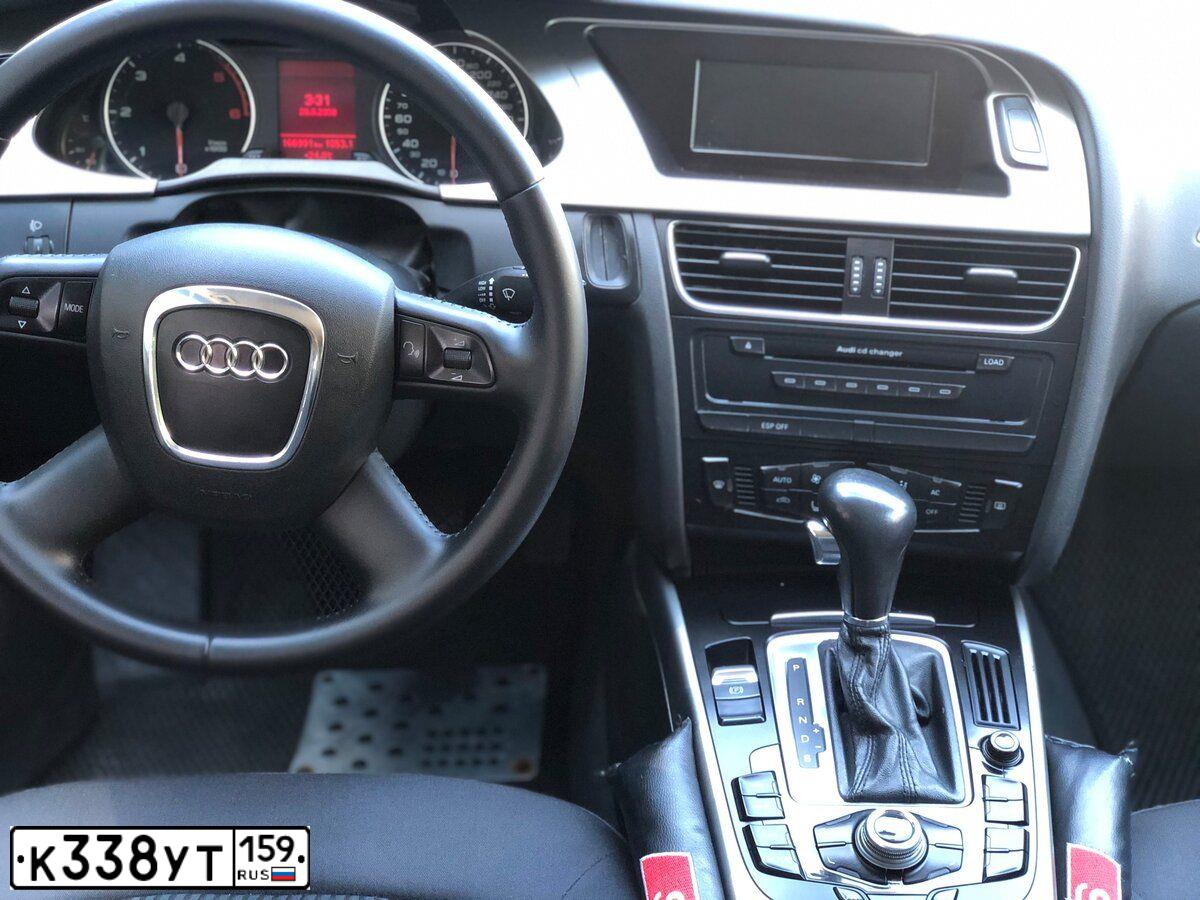 Фото автомобиля AUDI A4, 2009 — госномер К081НР76. Цвет: ЧЕРНЫЙ