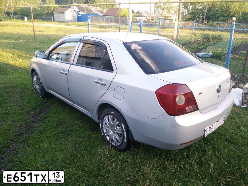 Фото автомобиля GEELY MK, 2008 — госномер Е651ТХ13. Цвет: СЕРЕБРИСТЫЙ
