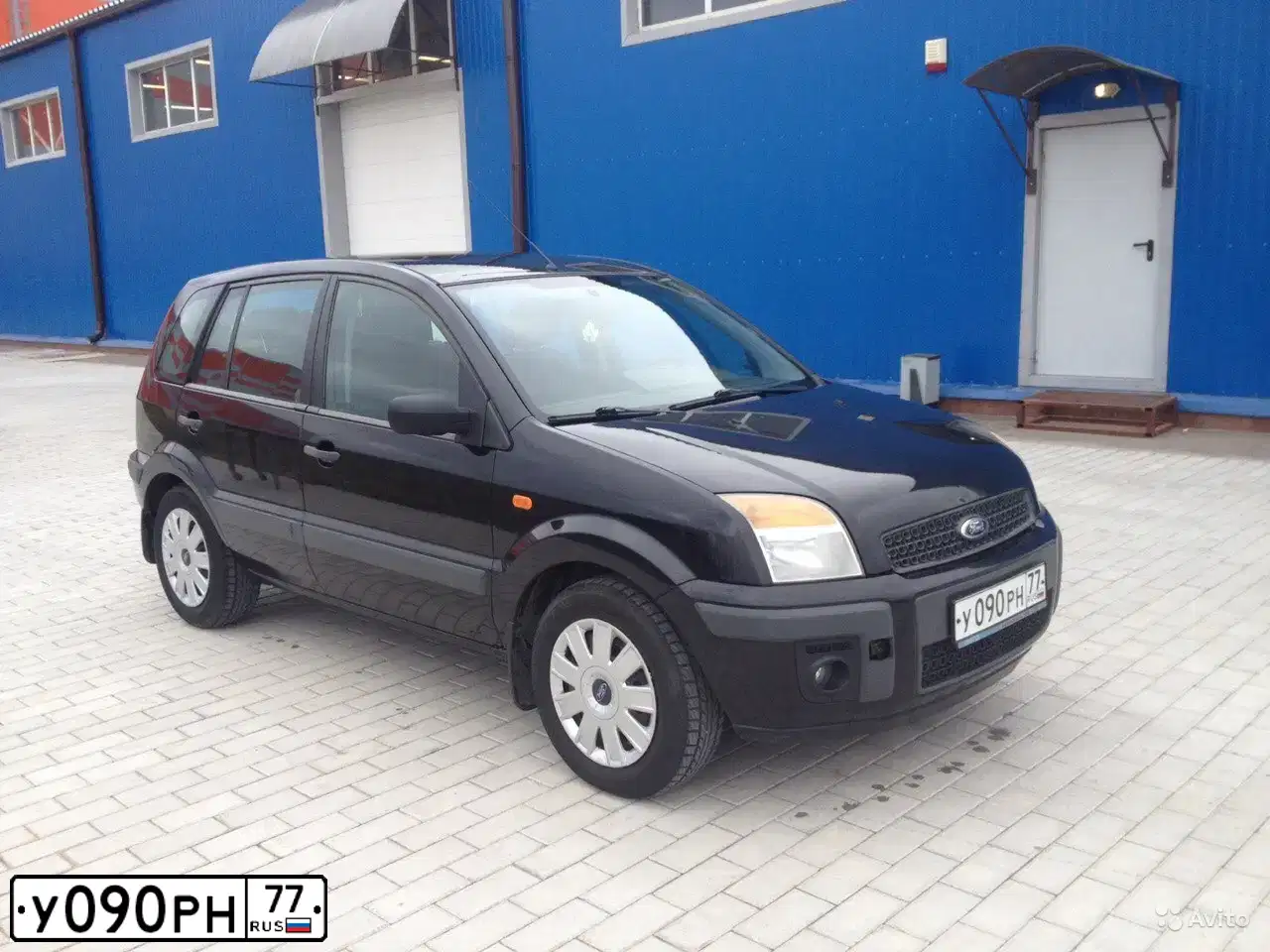 Фото автомобиля FORD FUSION, 2006 — госномер Р065ВХ797. Цвет: ЧЕРНЫЙ