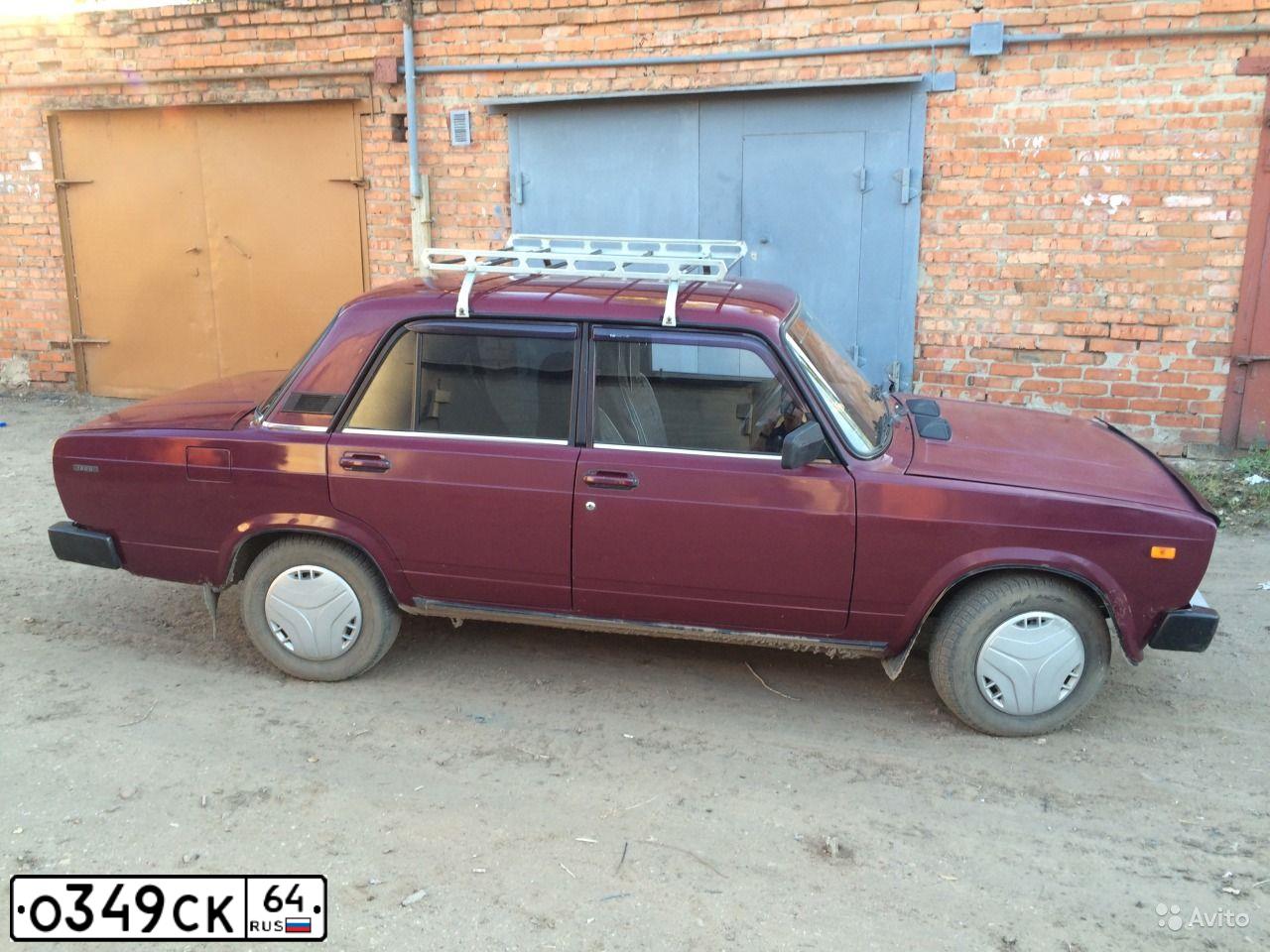 Фото автомобиля LADA 2105, 2000 — госномер О349СК64. Цвет: ТЕМНО БОРДОВЫЙ