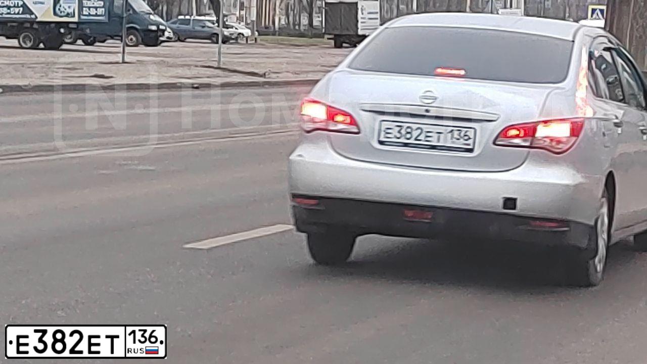 Фото автомобиля NISSAN ALMERA /AVTOVAZ/, 2014 — госномер О831СК136. Цвет: СЕРЕБРИСТЫЙ