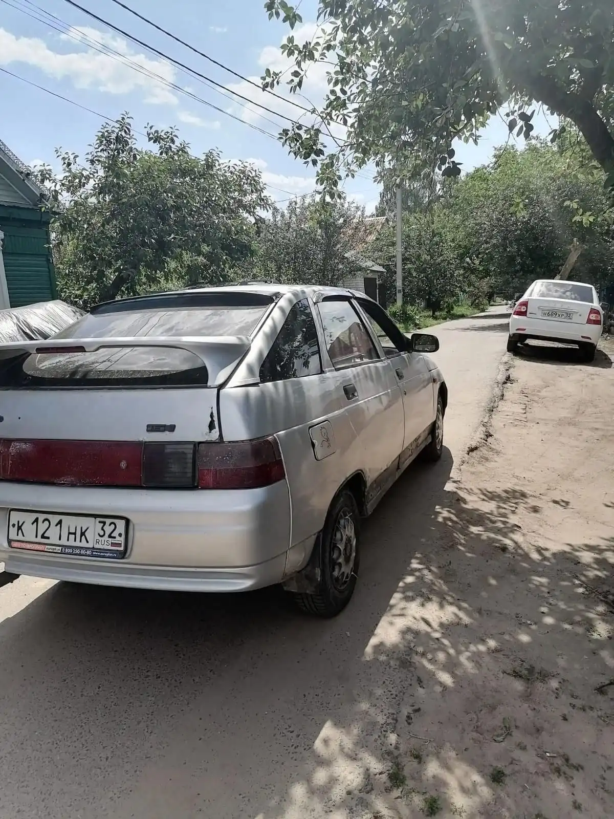 Фото автомобиля LADA 2170 PRIORA, 2016 — госномер Р504ХМ46. Цвет: Белый