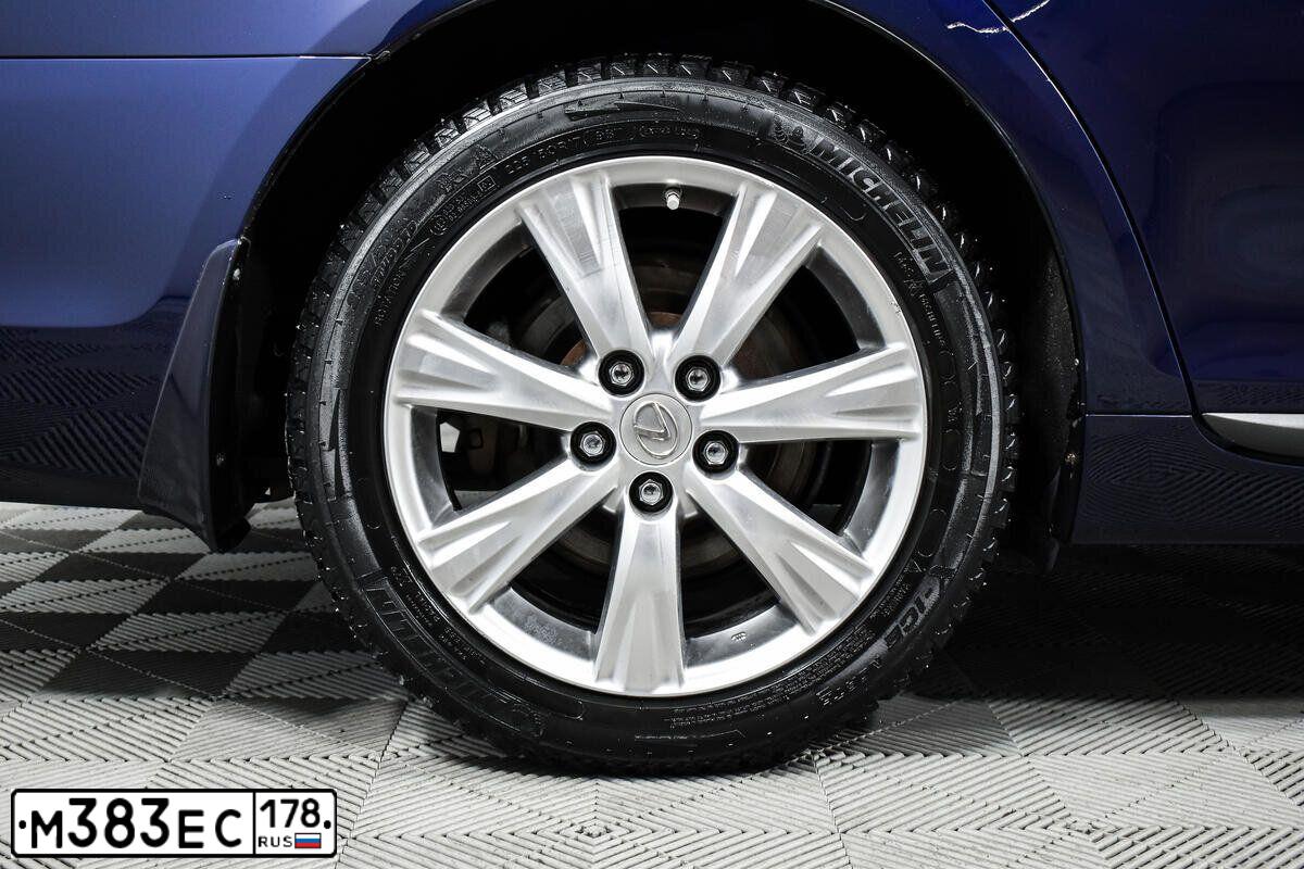 Фото автомобиля ЛЕКСУС GS350, 2011 — госномер В210КС156. Цвет: Темно-синий