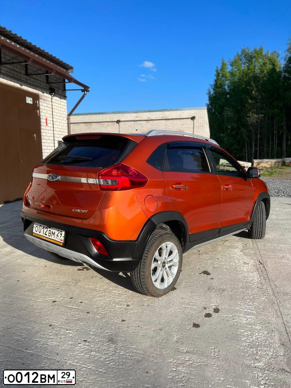Фото автомобиля CHERY TIGGO, 2017 — госномер О012ВМ29
