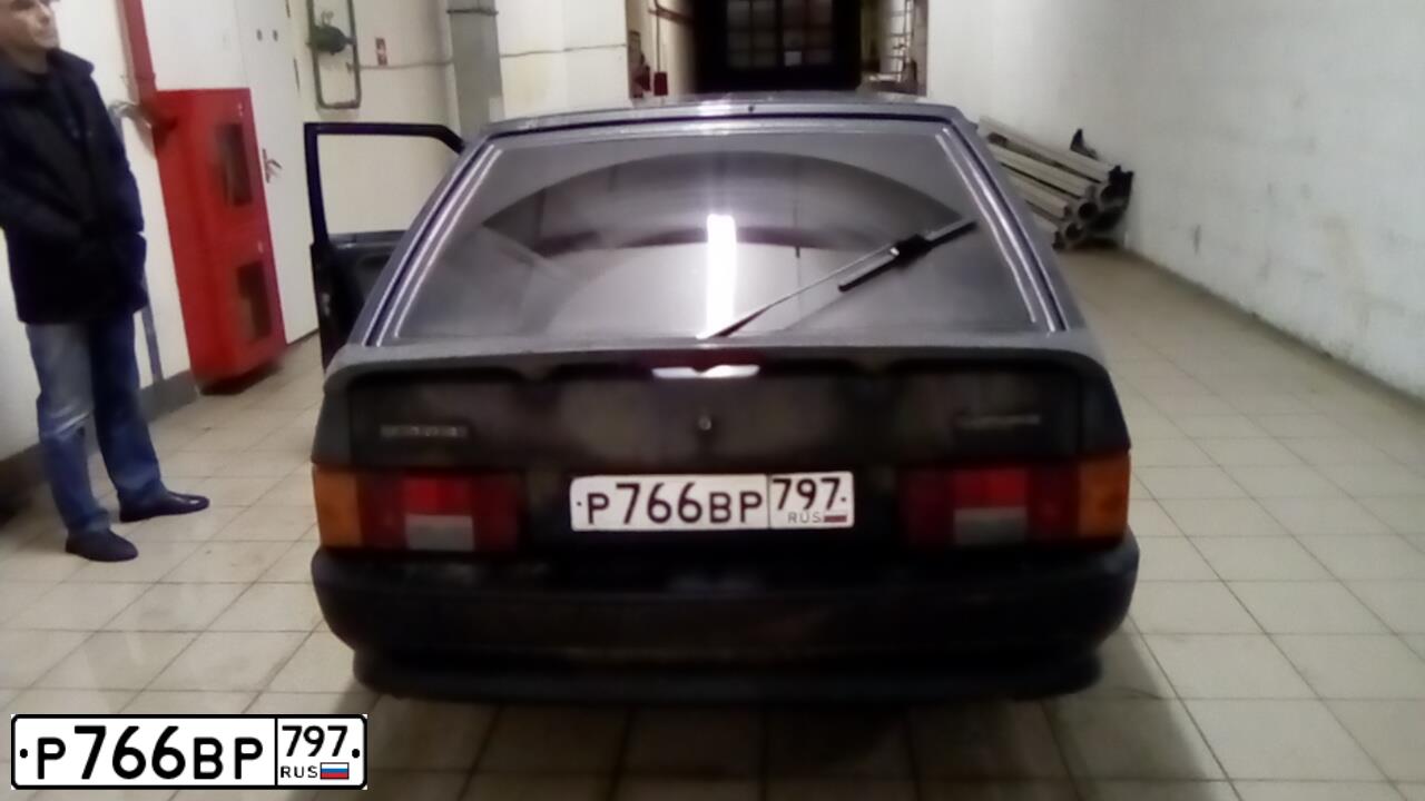 Фото автомобиля LADA 2114, 2008 — госномер С057ЕК977. Цвет: ГРАФИТОВЫЙ МЕТАЛЛИК