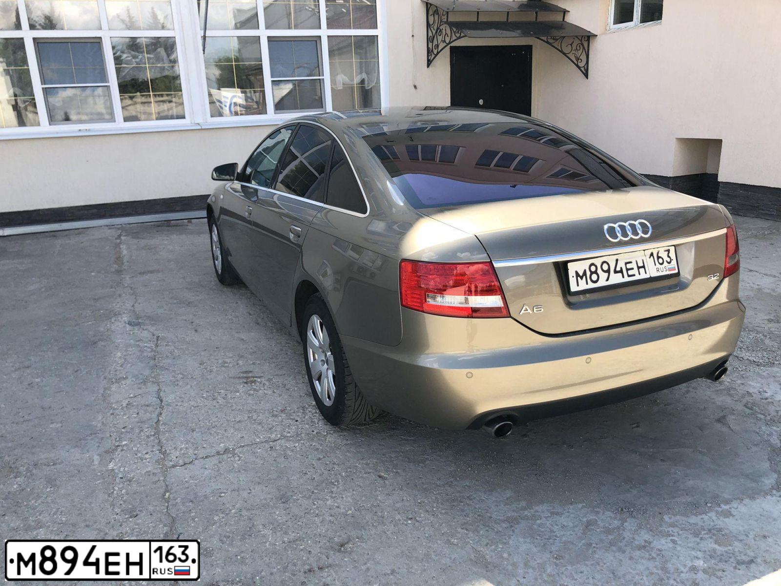 Фото автомобиля AUDI A6, 2006 — госномер М406ХА702
