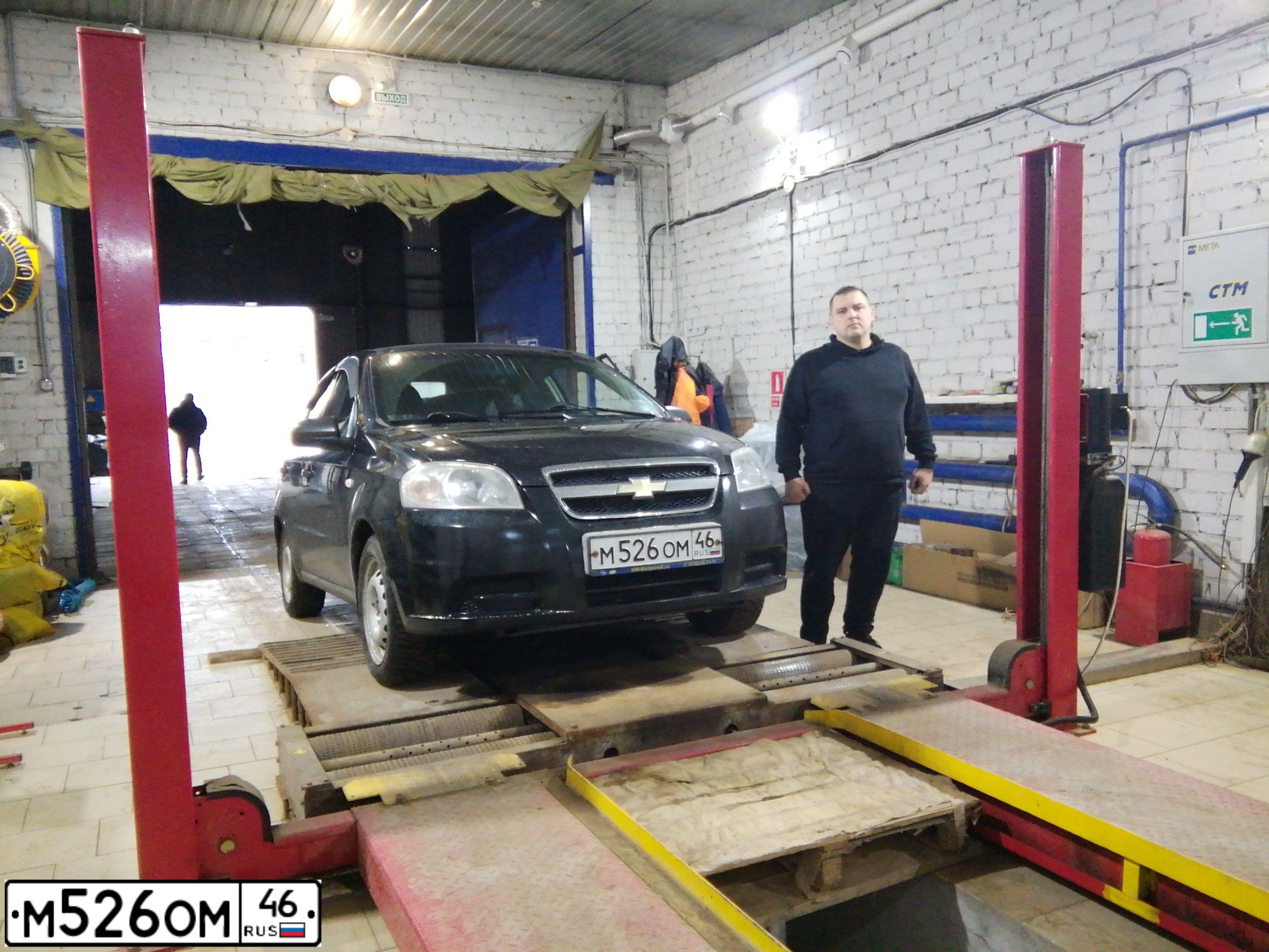 Фото автомобиля CHEVROLET AVEO, 2007 — госномер Р654УР40. Цвет: ЧЕРНЫЙ