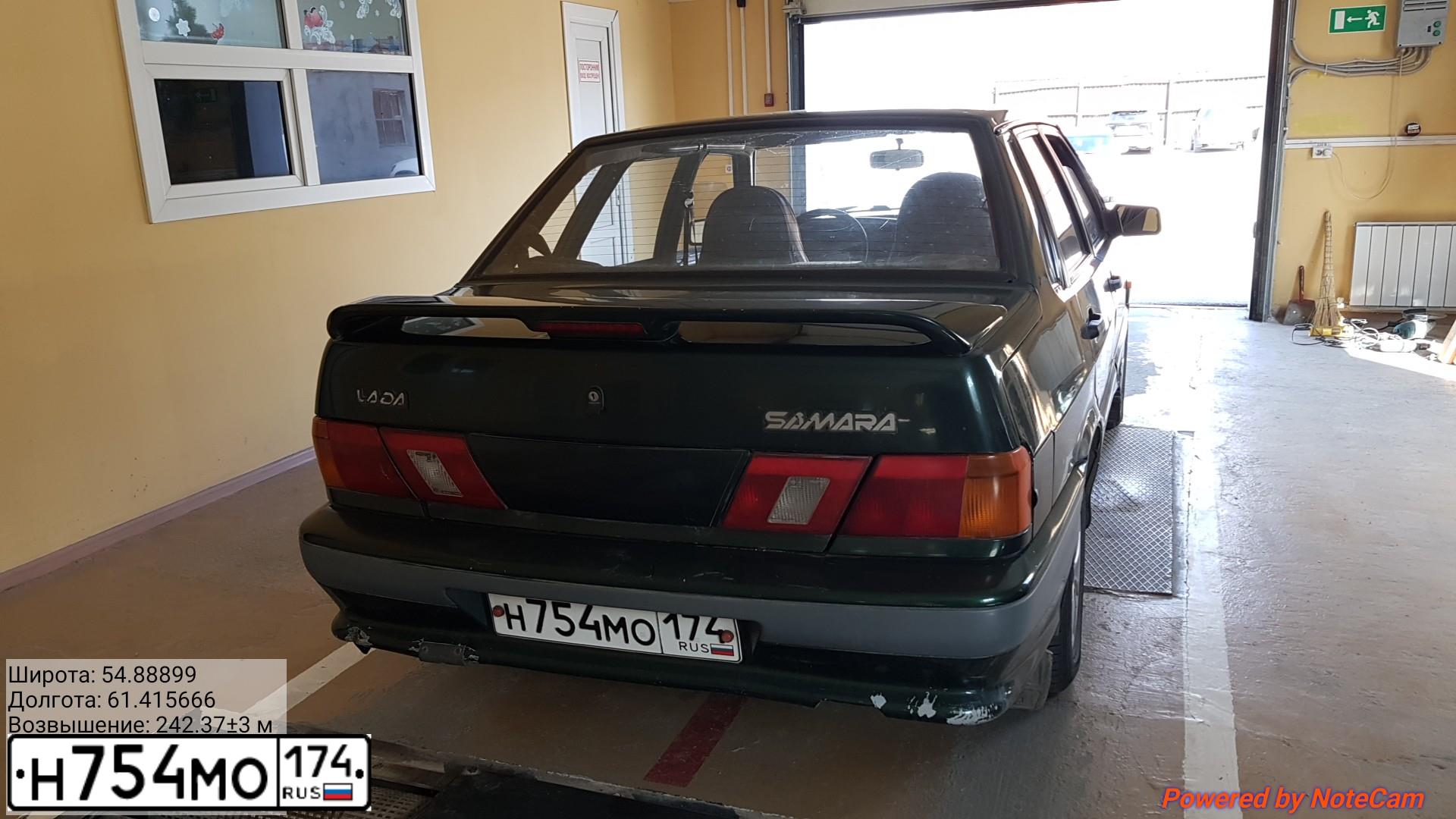 Фото автомобиля LADA 2115 SAMARA, 2003 — госномер А513ТР74. Цвет: ТЕМНО-ЗЕЛЕНЫЙ