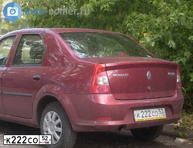 Фото автомобиля SEAZ OKA, 2000 — госномер К222СО52. Цвет: БЕЛЫЙ