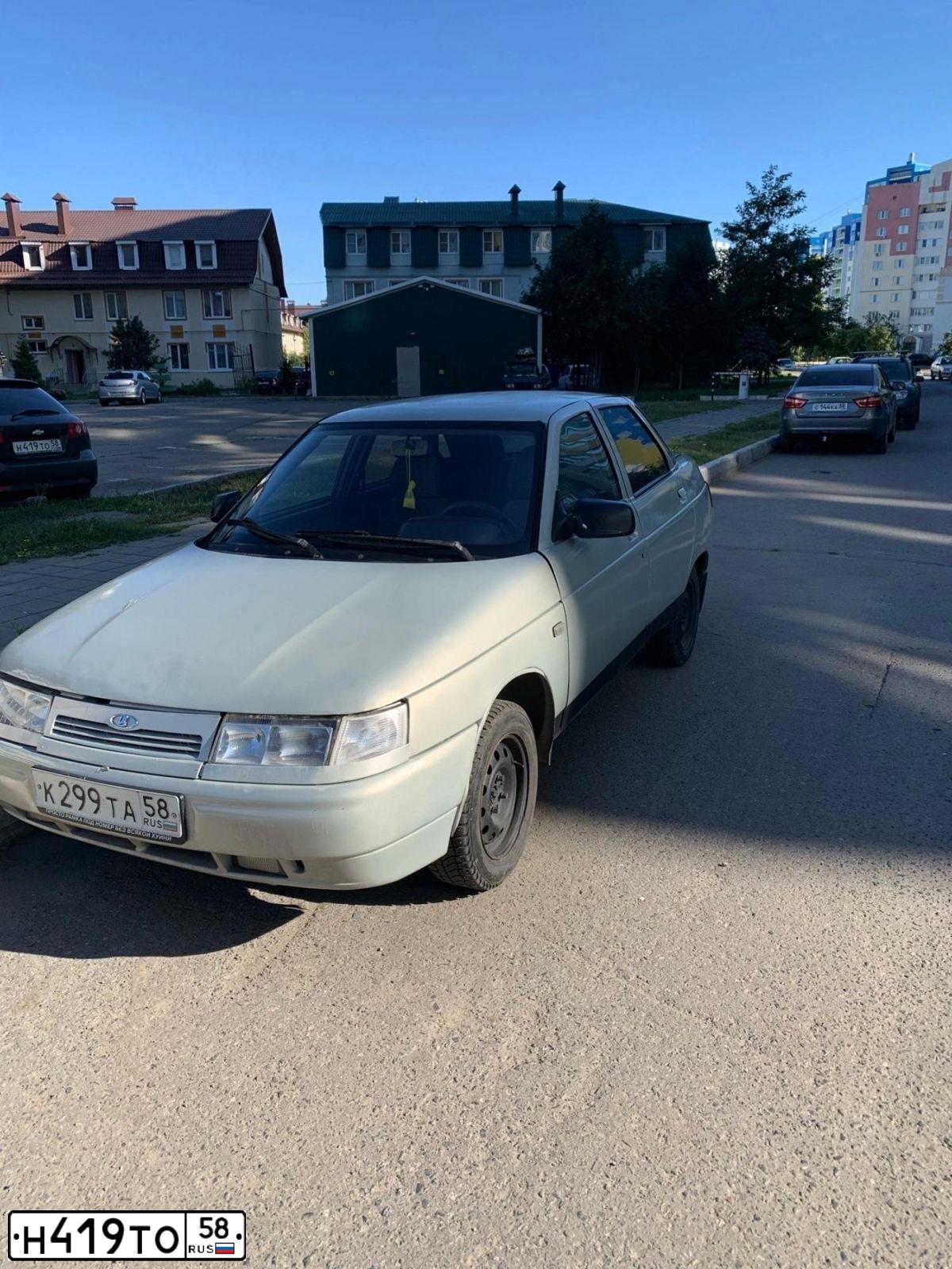 Фото автомобиля CHEVROLET LACETTI, 2008 — госномер Н419ТО58. Цвет: ЧЕРНЫЙ