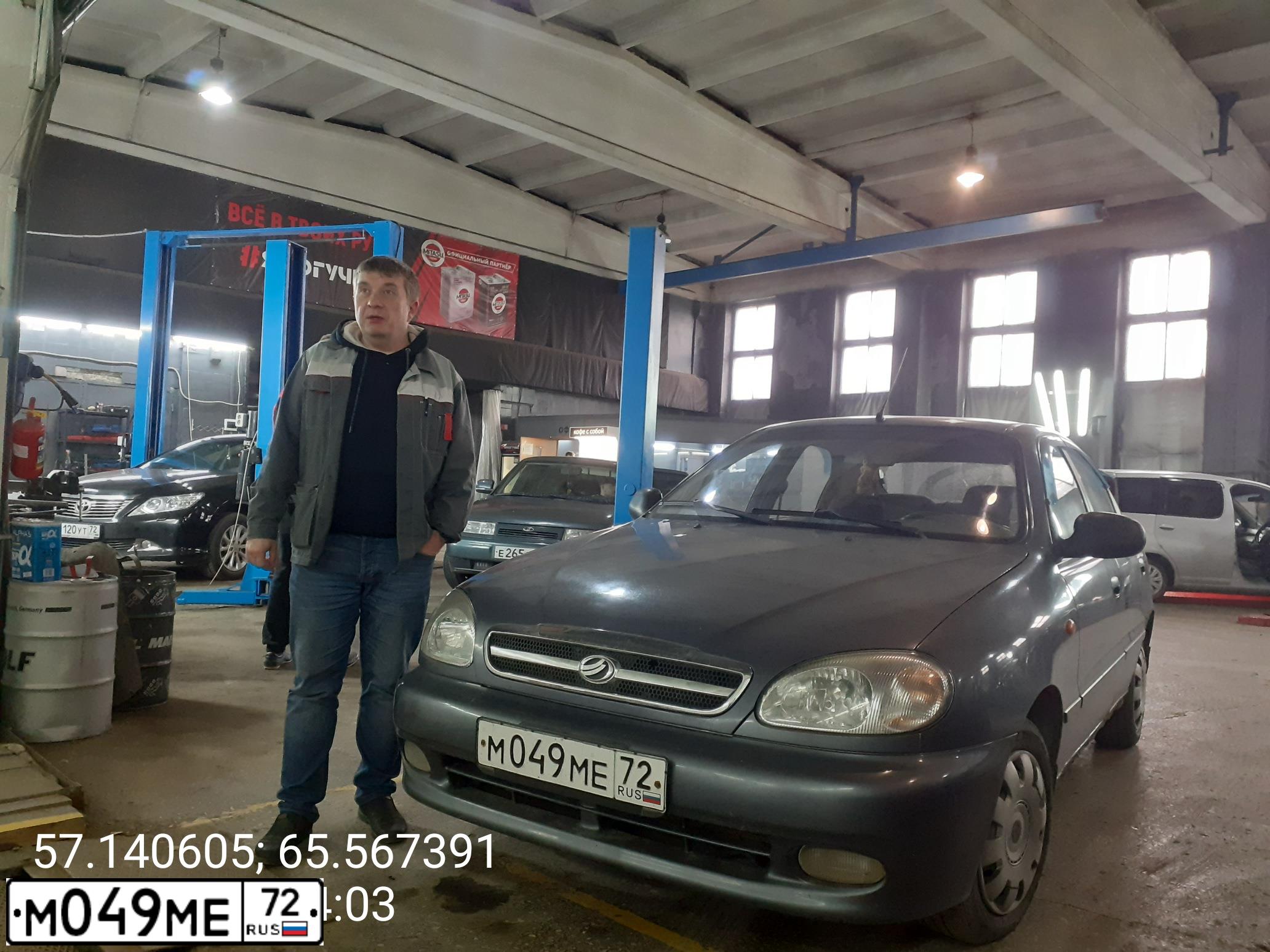 Фото автомобиля ZAZ CHANCE, 2010 — госномер М049МЕ72. Цвет: СЕРЫЙ