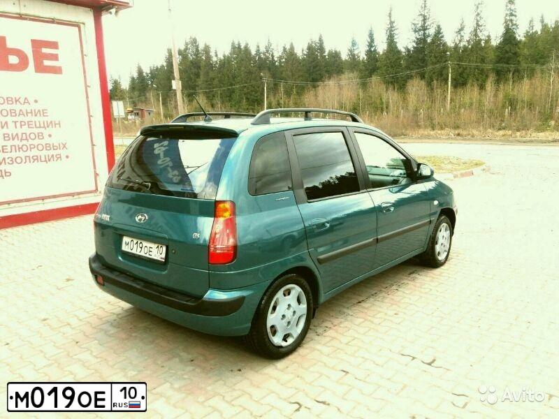 Фото автомобиля ХЕНДЭ МАТРИКС 1.8 GLS, 2005 — госномер У688ВО178. Цвет: ЗЕЛЕНЫЙ