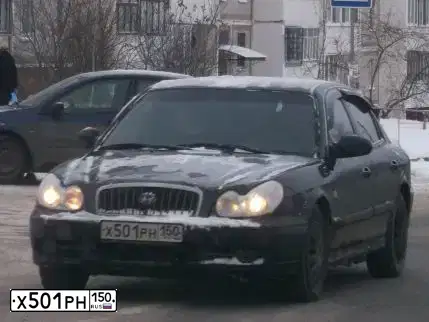 Фото автомобиля TAGAZ SONATA, 2005 — госномер В393СО790. Цвет: ЧЕРНЫЙ