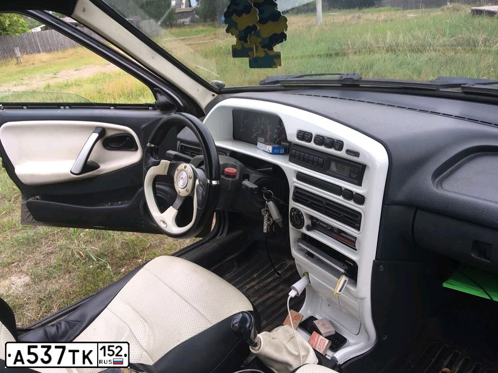 Фото автомобиля LADA 2114 SAMARA, 2010 — госномер А537ТК152. Цвет: Сине-Черный
