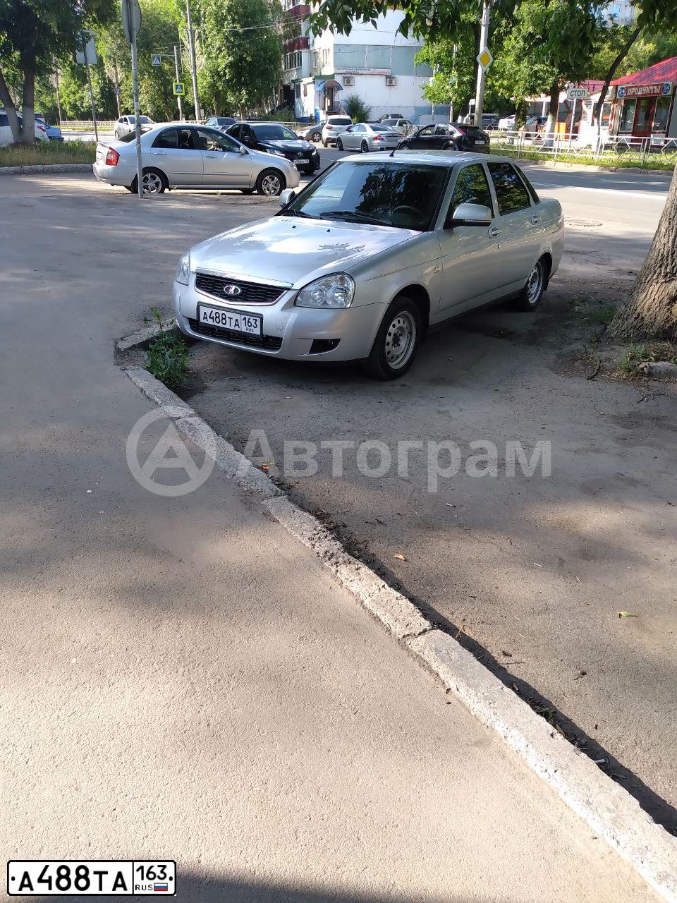 Фото автомобиля LADA 2170 PRIORA, 2009 — госномер А488ТА163. Цвет: СЕРЕБРИСТО-ГОЛУБОЙ