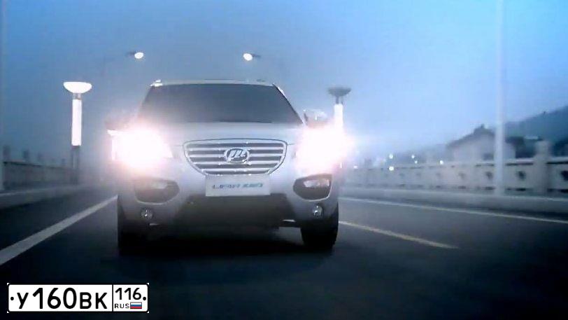 Фото автомобиля LIFAN X 60, 2014 — госномер В091АС716. Цвет: СЕРЕБРО