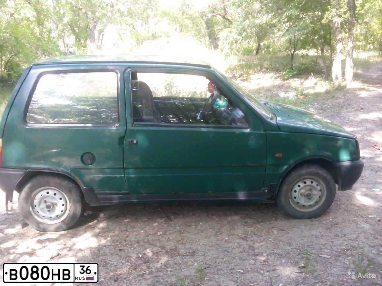 Фото автомобиля SEAZ OKA, 2000 — госномер В080НВ36. Цвет: ЗЕЛЕНЫЙ САД
