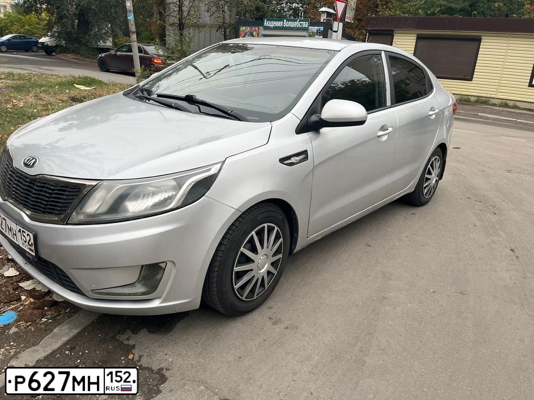 Фото автомобиля KIA RIO, 2012 — госномер С199КР180
