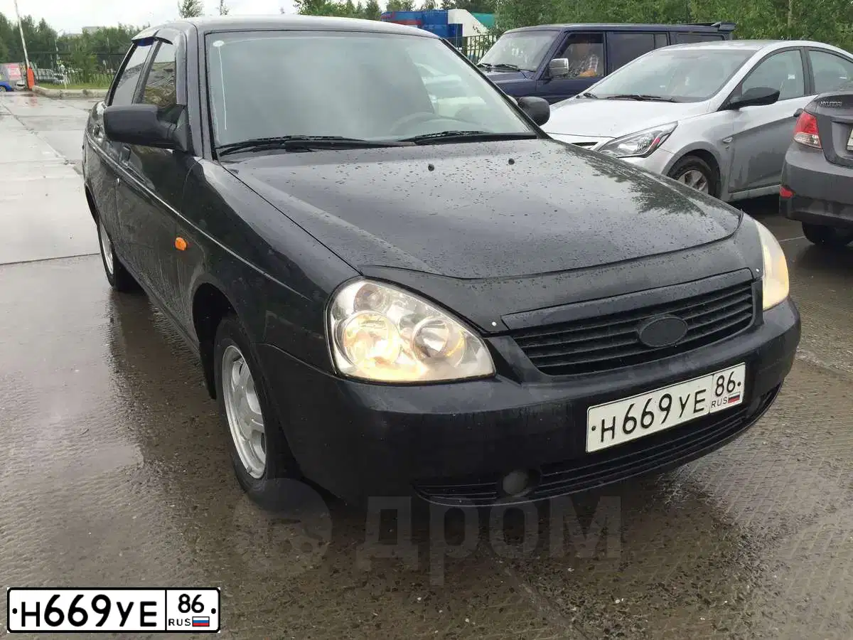Фото автомобиля LADA 2170 PRIORA, 2008 — госномер Н669УЕ86. Цвет: ГРАФИТОВЫЙ МЕТАЛЛИК
