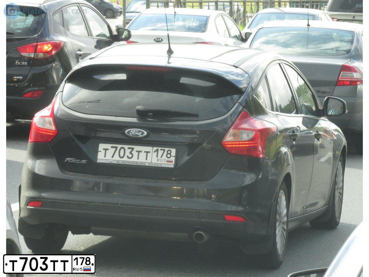 Фото автомобиля FORD D FOCUS, 2012 — госномер Х153СВ124. Цвет: ЧЕРНЫЙ
