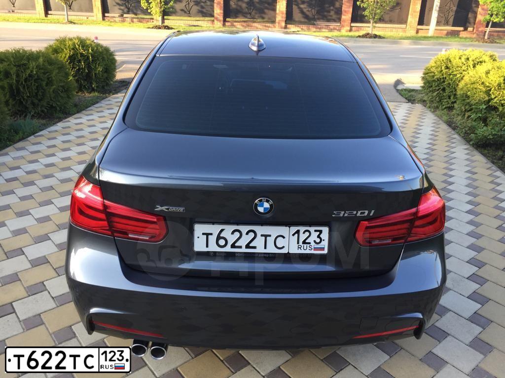 Фото автомобиля BMW SERIE 3, 2017 — госномер Х077ОХ163. Цвет: СЕРЫЙ МЕТАЛЛИК