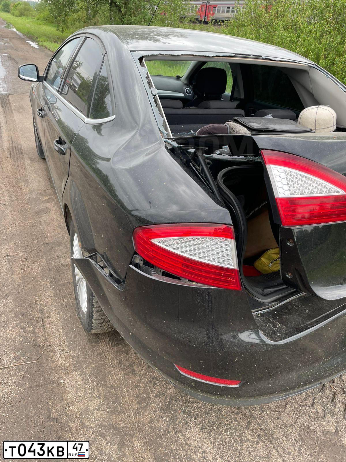Фото автомобиля FORD MONDEO, 2010 — госномер Т043КВ47. Цвет: ЧЕРНЫЙ