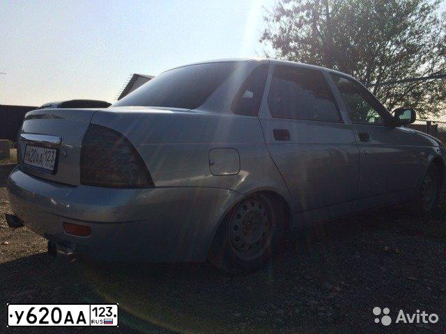Фото автомобиля LADA PRIORA, 2007 — госномер В853УС01. Цвет: СЕРЕБРИСТО-ГОЛУБОЙ