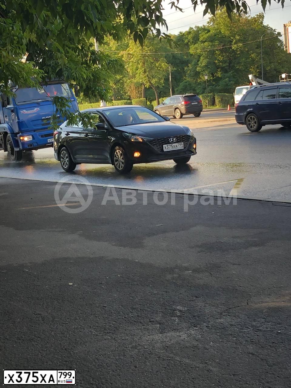 Фото автомобиля HYUNDAI SOLARIS, 2020 — госномер Х375ХА799