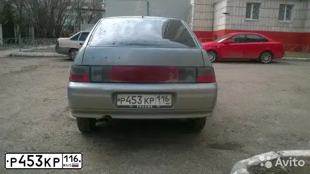 Фото автомобиля LADA 2112, 2005 — госномер Р453КР116. Цвет: СРЕДНИЙ СЕРО-ЗЕЛЕНЫЙ МЕТ