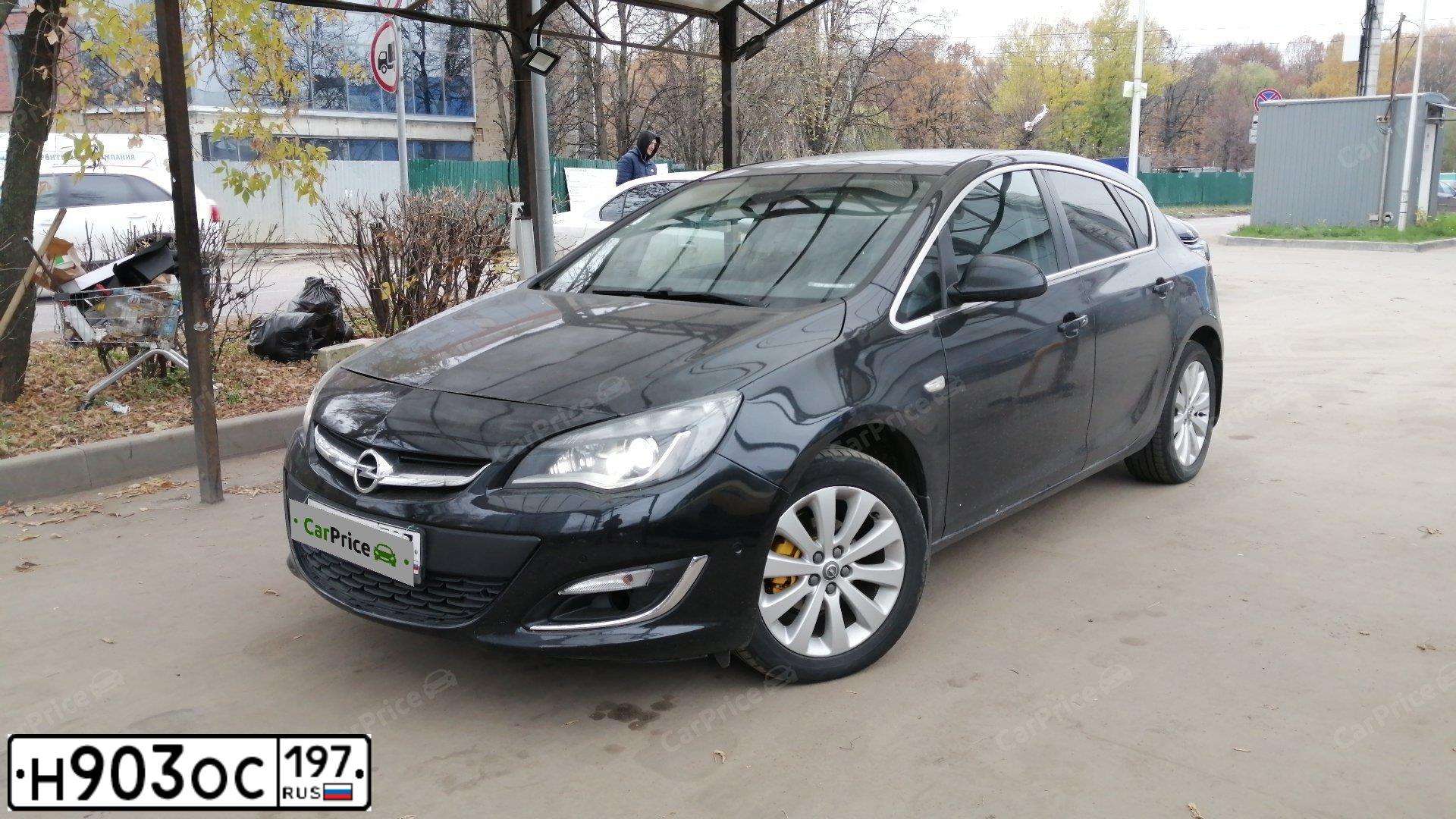 Фото автомобиля OPEL ASTRA, 2011 — госномер Е936ОС08
