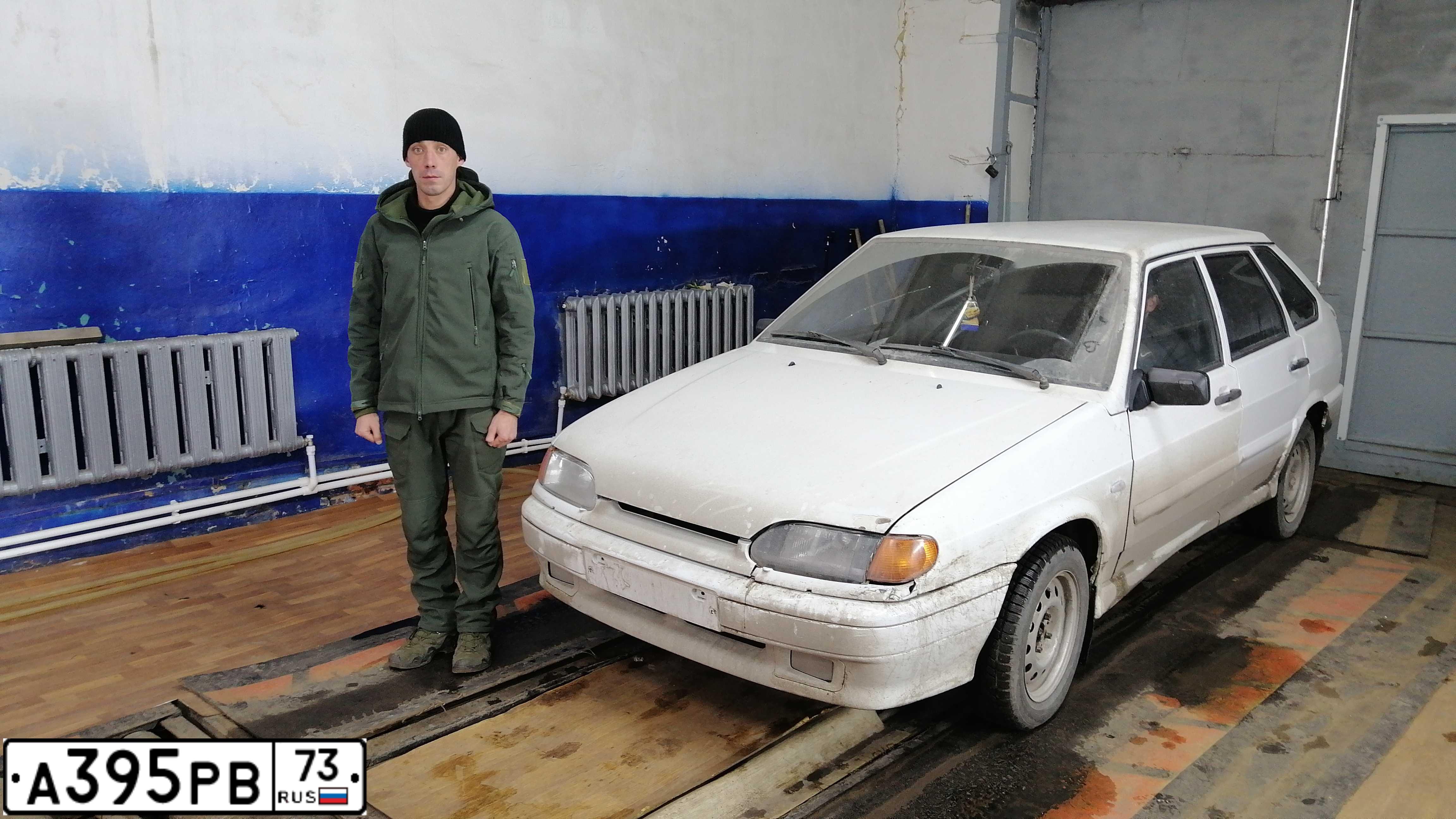 Фото автомобиля LADA 2114, 2010 — госномер М369НА21. Цвет: Белый