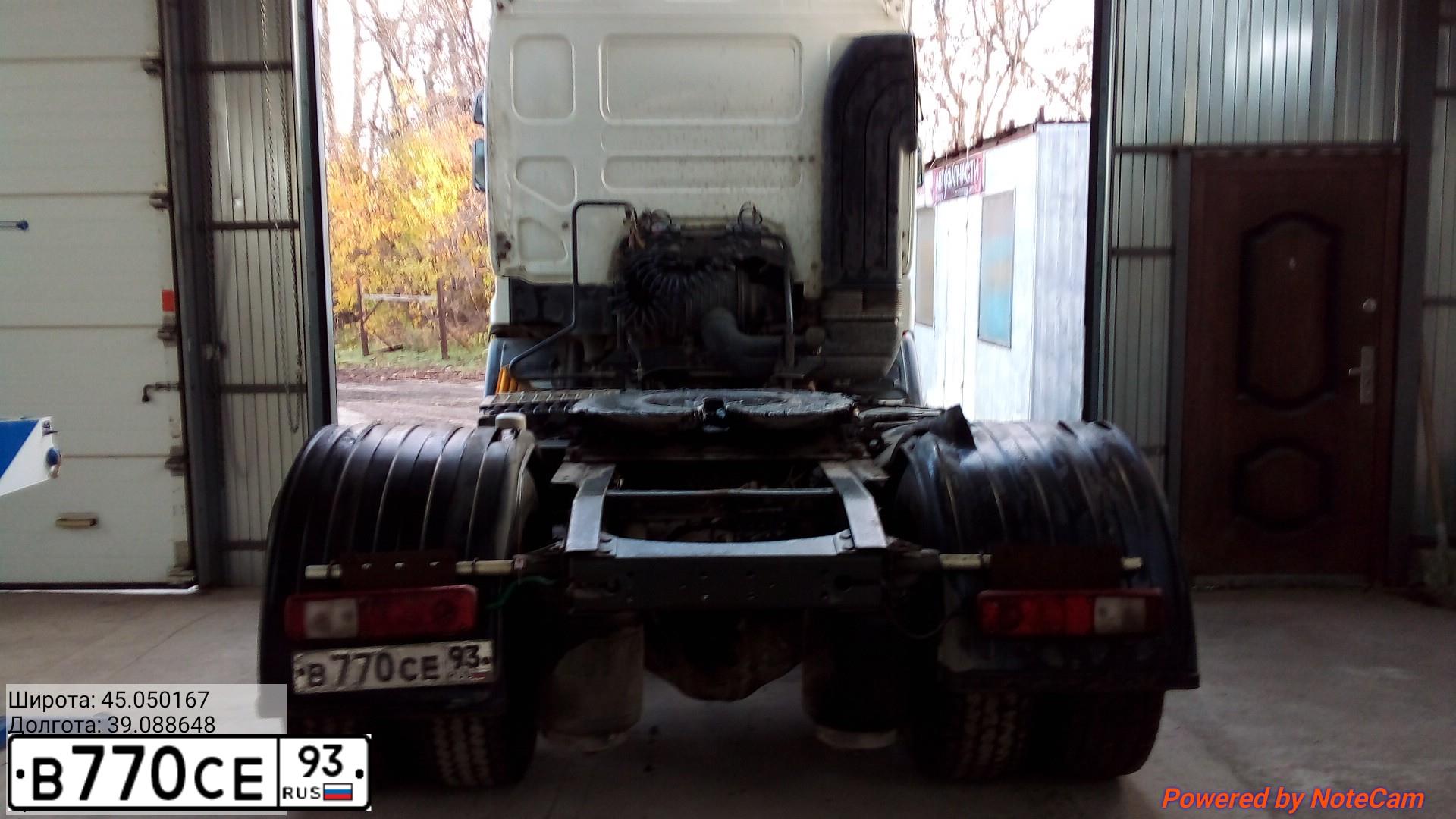 Фото автомобиля RENAULT PREMIUM, 2008 — госномер В770СЕ93. Цвет: Белый