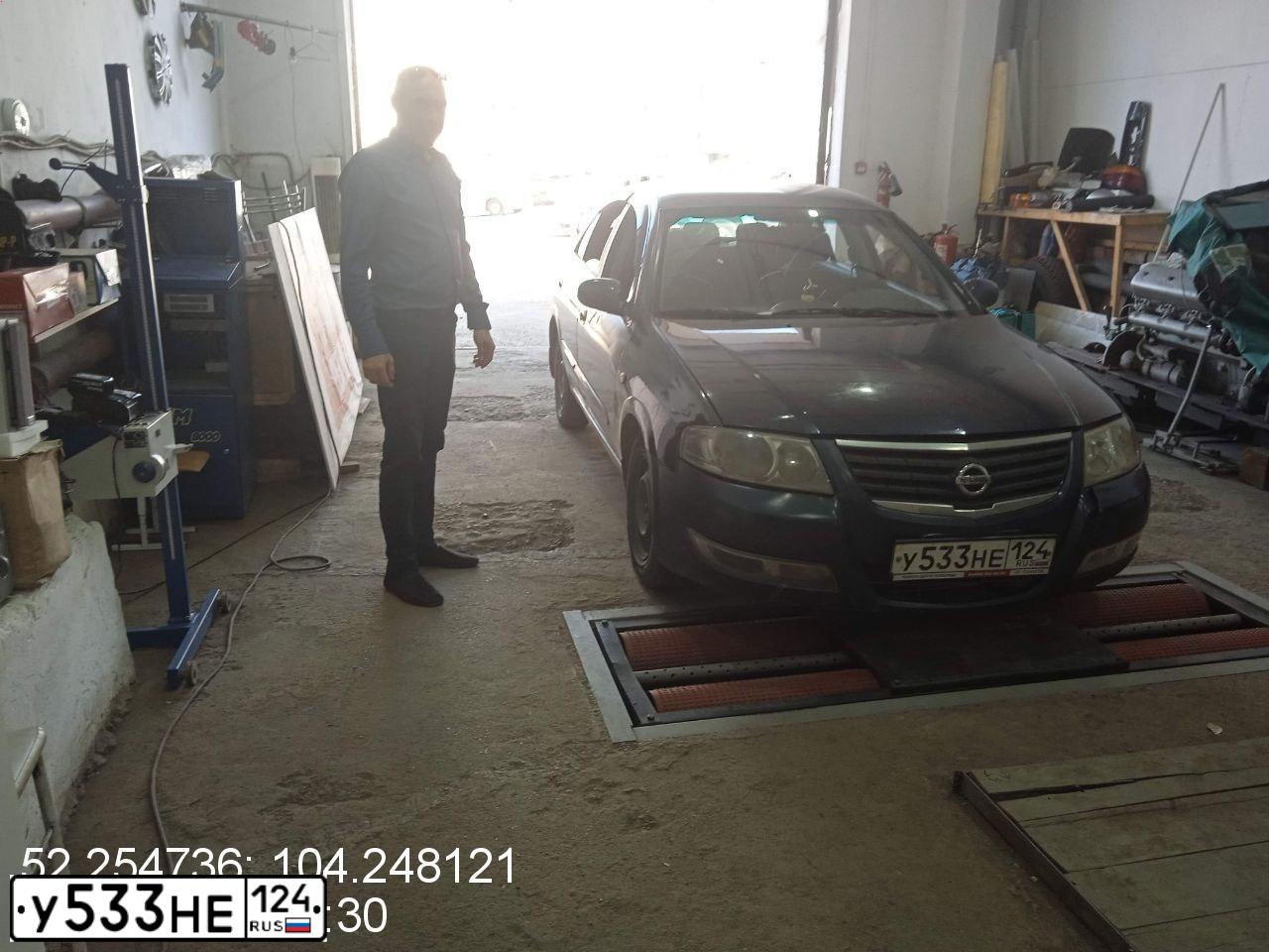 Фото автомобиля NISSAN ALMERA, 2008 — госномер А123ВЕ456. Цвет: синий