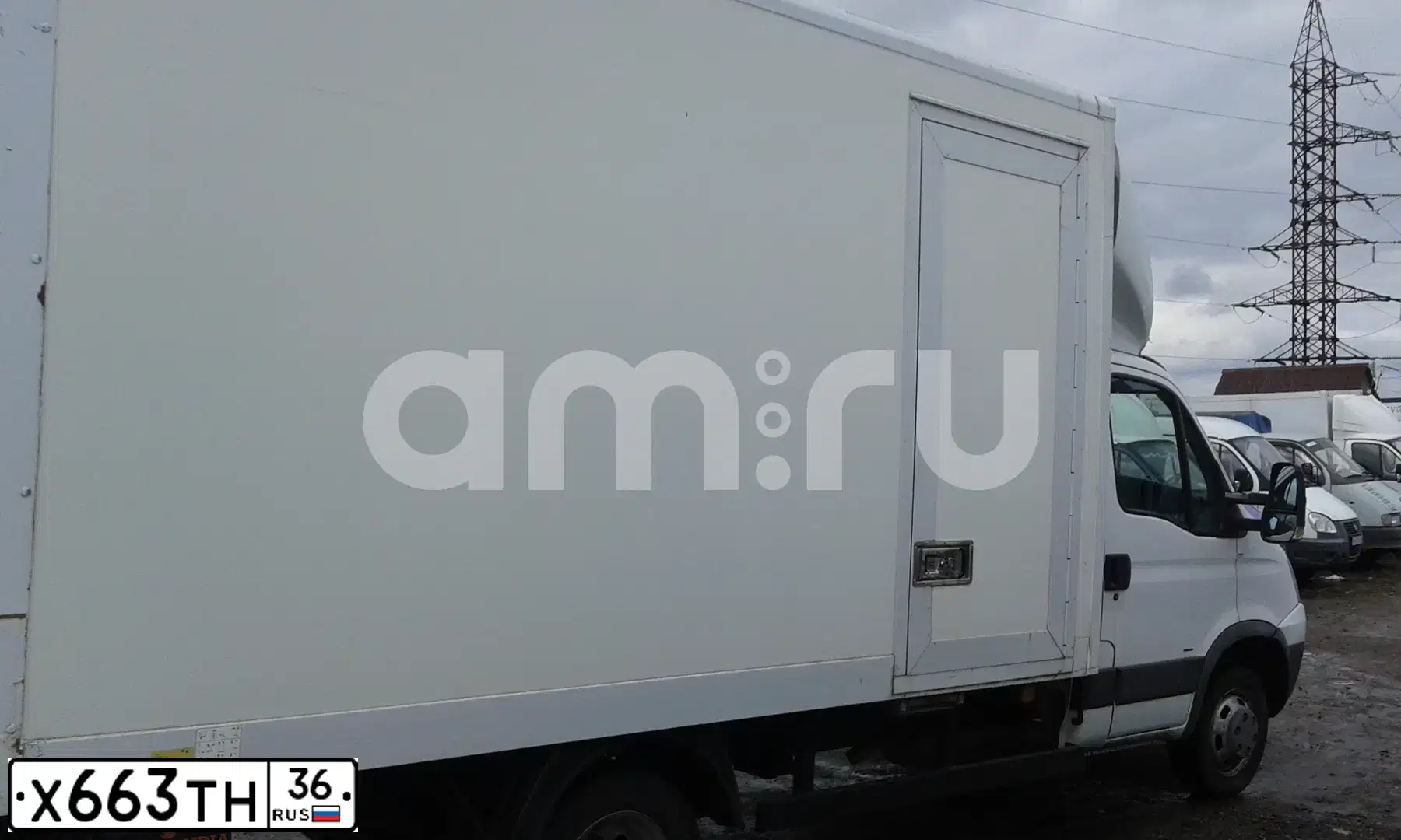 Фото автомобиля IVECO DAILY, 2007 — госномер С027ОУ790. Цвет: Белый
