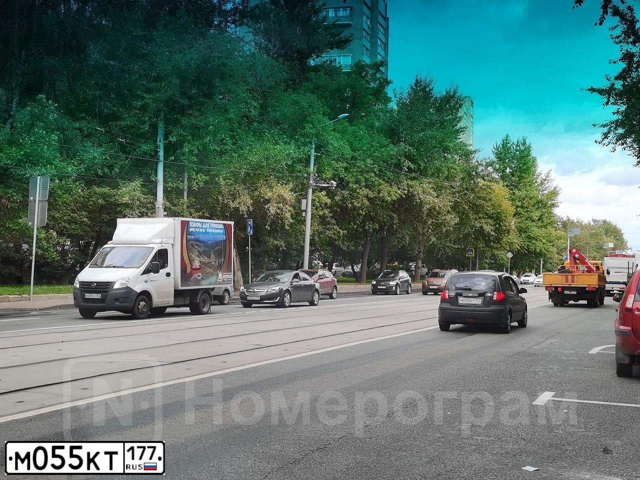 Фото автомобиля HYUNDAI GETZ, 2008 — госномер М055КТ177. Цвет: ТЕМНО-СЕРЫЙ