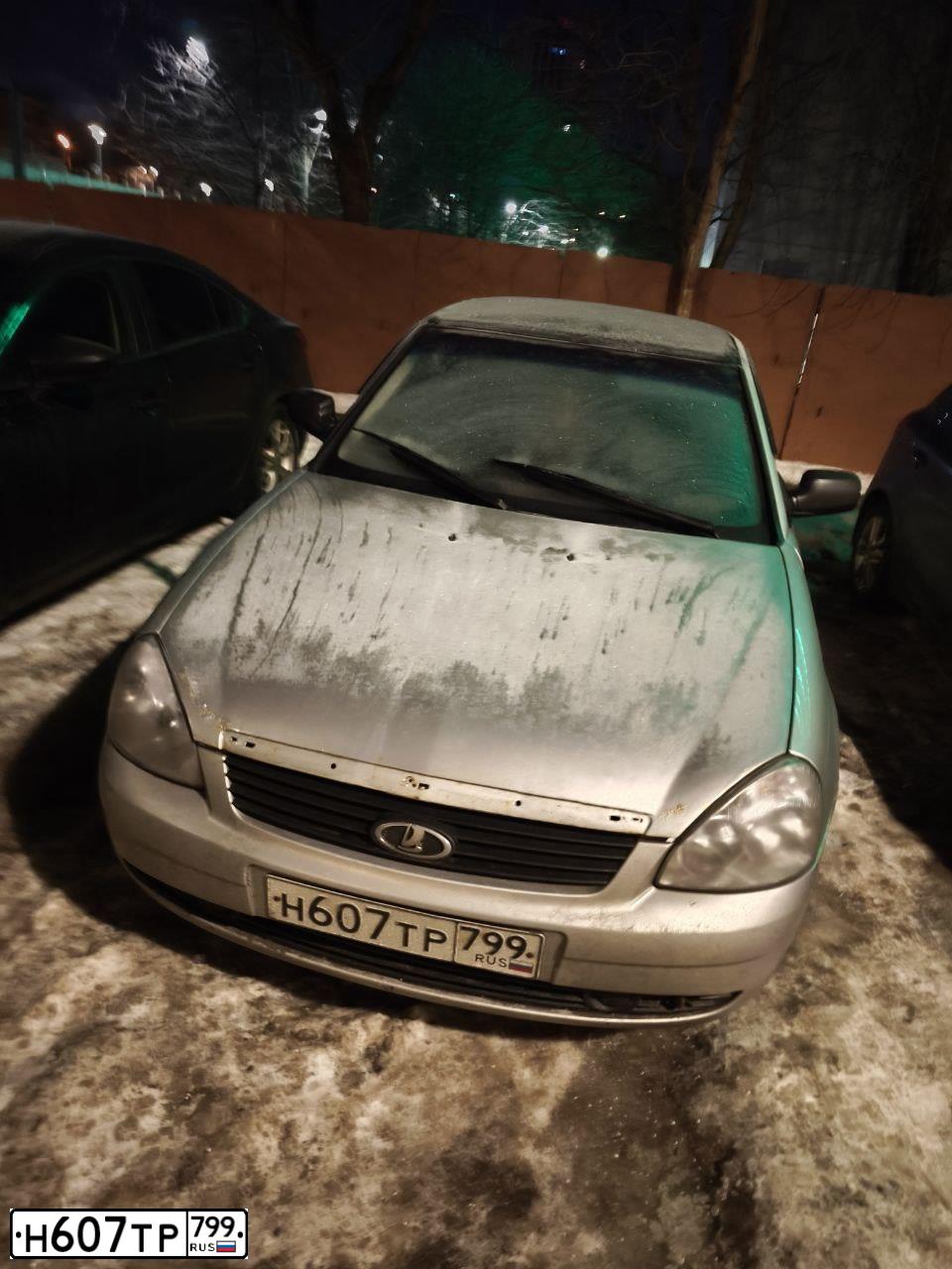 Фото автомобиля LADA 2170 PRIORA, 2008 — госномер Н607ТР799. Цвет: СВЕТЛО-СЕРЕБРИСТЫЙ  МЕТАЛЛИК
