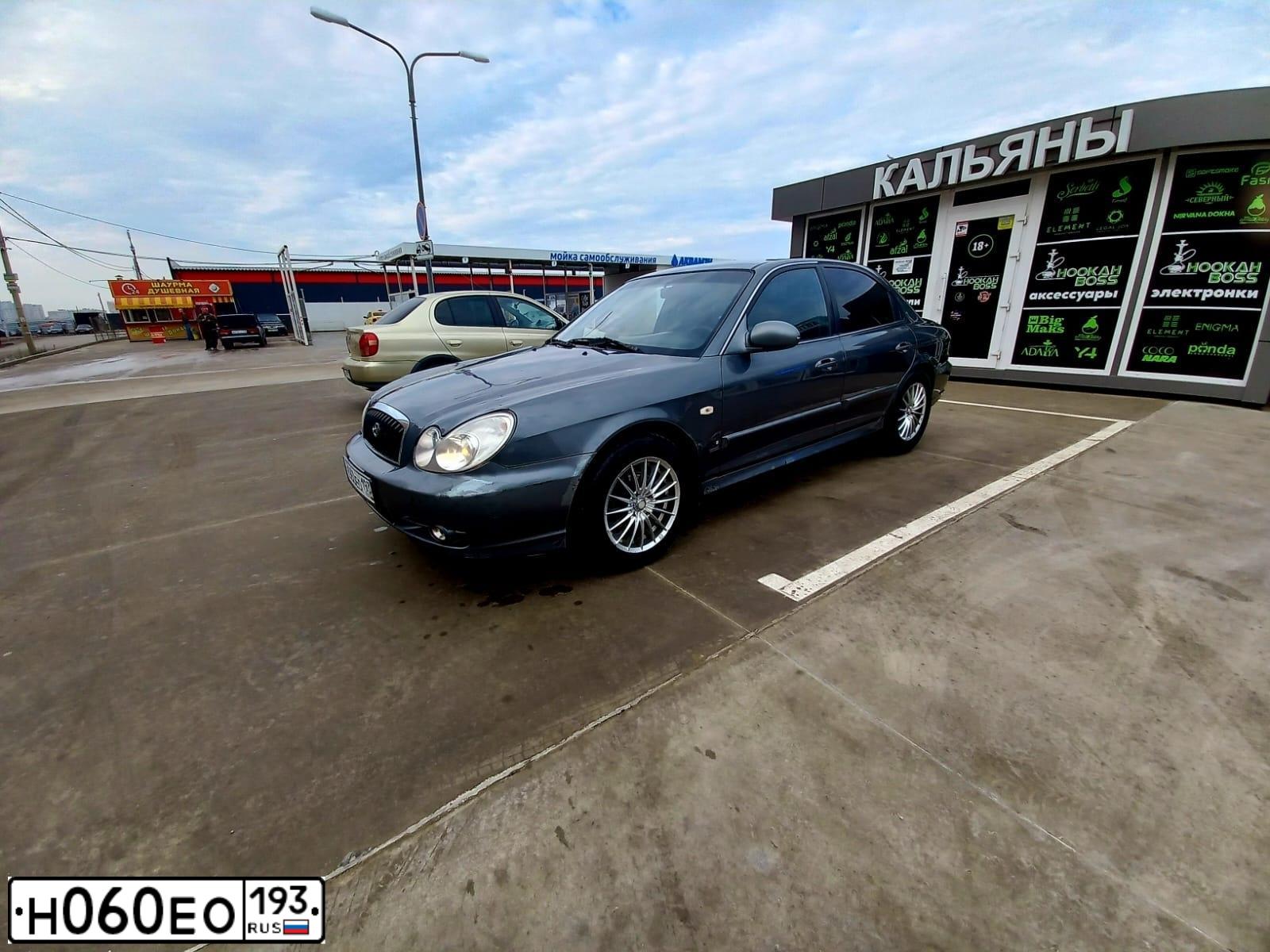 Фото автомобиля TAGAZ SONATA, 2005 — госномер К375ЕТ193. Цвет: СЕРЫЙ