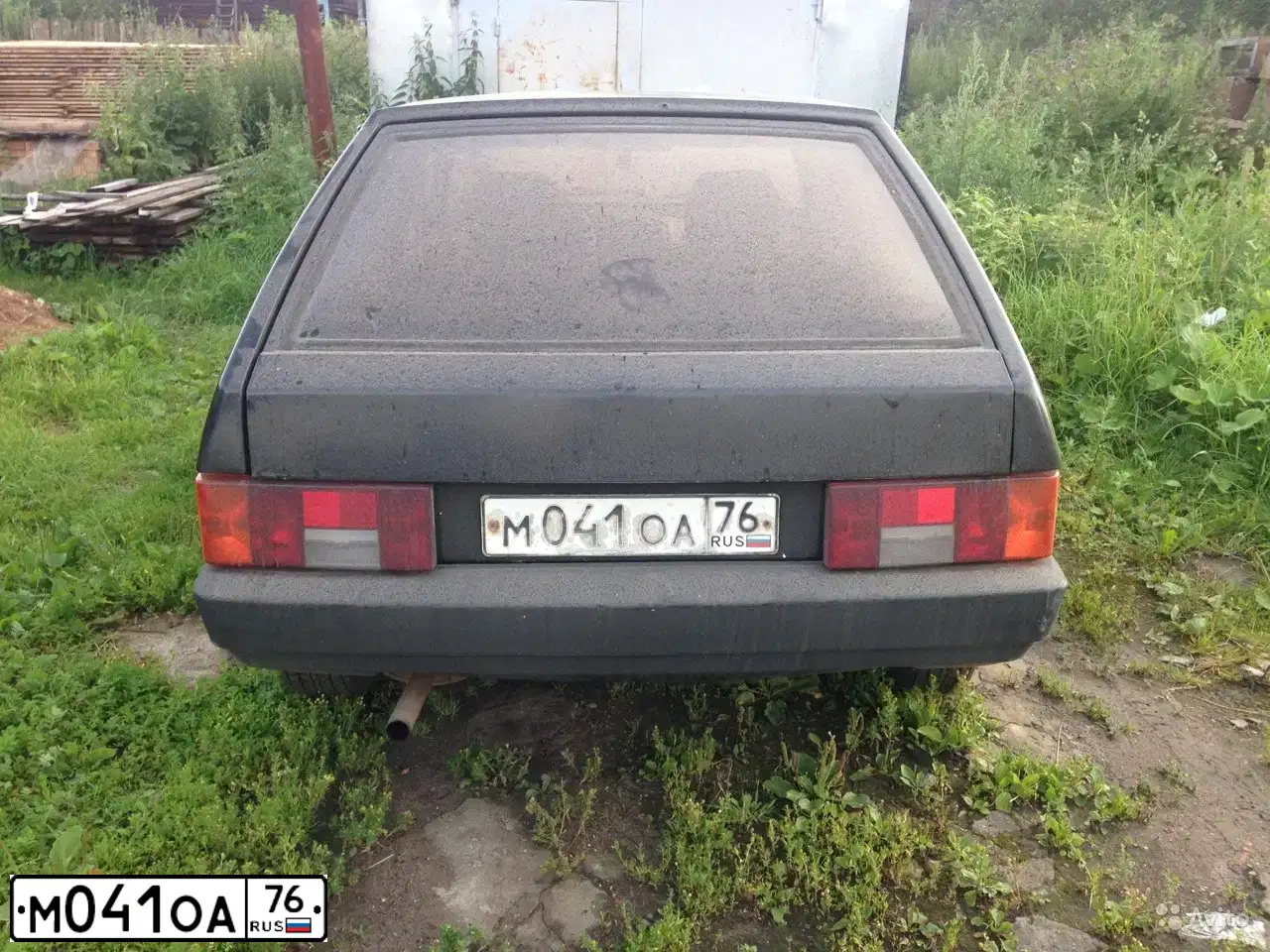 Фото автомобиля LADA 2109 SAMARA, 1997 — госномер М041ОА76. Цвет: Белый