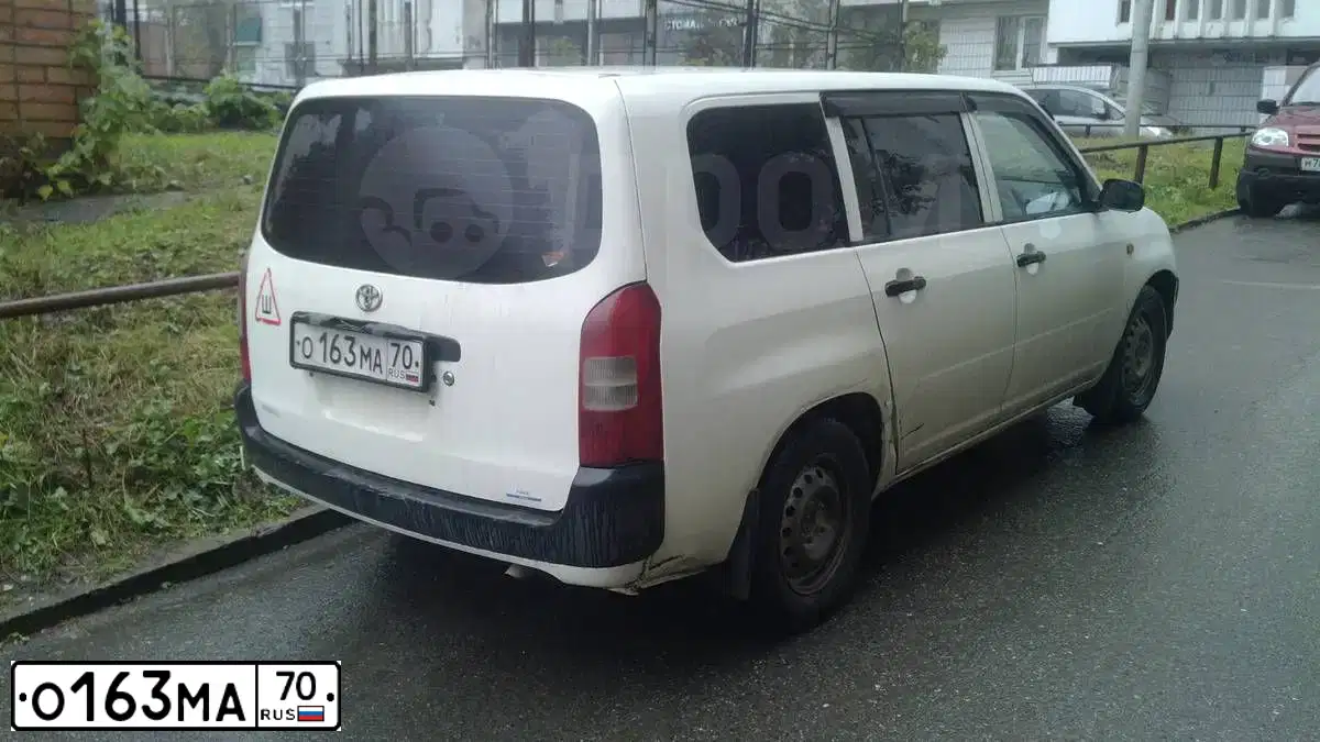 Фото автомобиля TOYOTA PROBOX, 2003 — госномер О163МА70