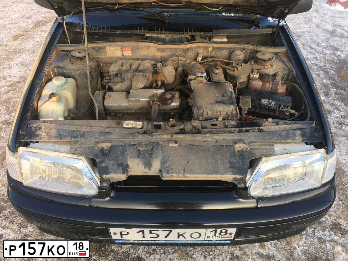 Фото автомобиля LADA 2114, 2012 — госномер М270ХР702. Цвет: Сине-Черный