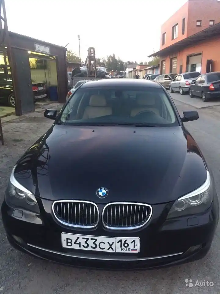 Фото автомобиля BMW 525I, 2008 — госномер А984КК172. Цвет: ЧЕРНЫЙ