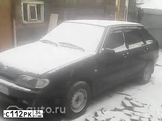 Фото автомобиля LADA 2114 SAMARA, 2008 — госномер С112РК34. Цвет: ТЕМНО ЗЕЛЕНЫЙ