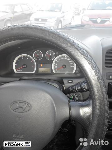 Фото автомобиля TAGAZ Z SANTA FE CLASSIC, 2008 — госномер Р856НК102. Цвет: ЧЕРНЫЙ