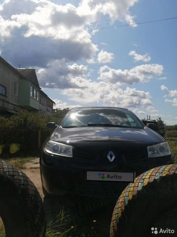Фото автомобиля RENAULT MEGANE, 2006 — госномер В699ВМ37. Цвет: ЧЕРНЫЙ