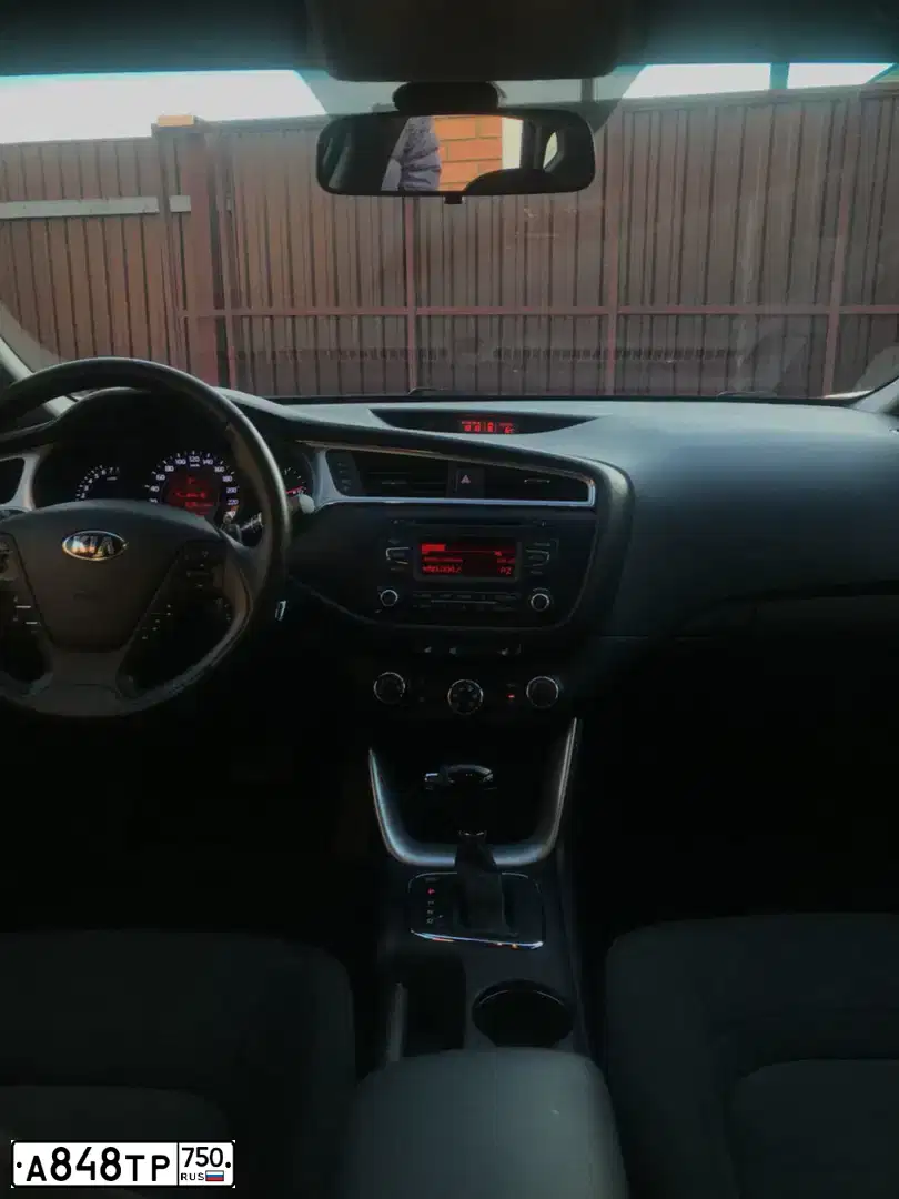 Фото автомобиля KIA CEE'D, 2015 — госномер А848ТР750. Цвет: КРАСНЫЙ