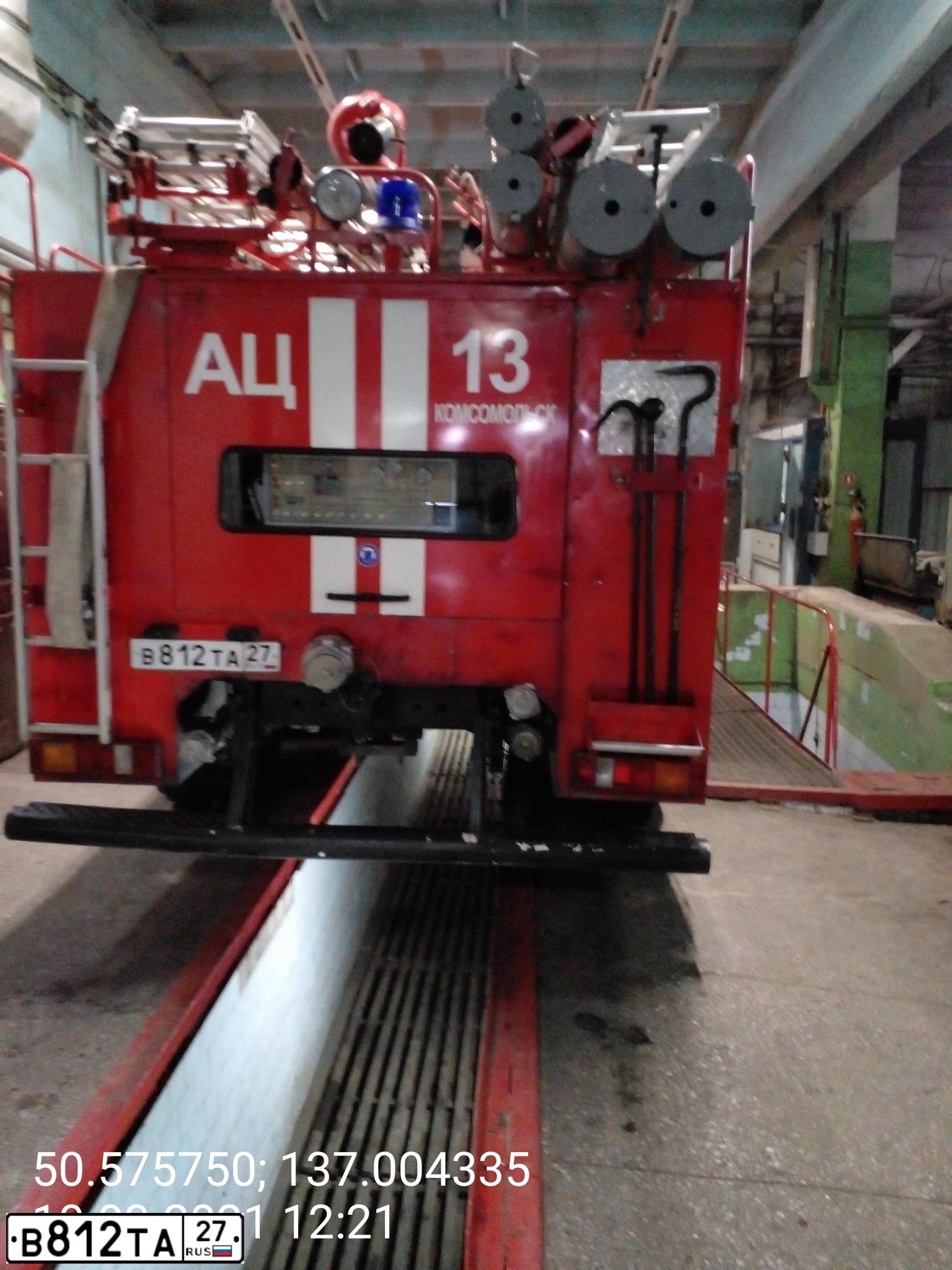 Фото автомобиля URAL L 5557 6X6, 2013 — госномер В812ТА27. Цвет: ГОСТ Р 50574 2002 Схема А6