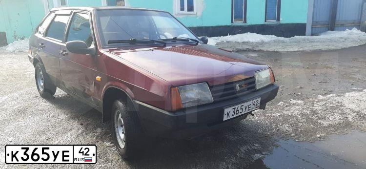 Фото автомобиля LADA 2109 SAMARA, 2005 — госномер В030КТ142. Цвет: ТЕМНО-МАЛИНОВЫЙ