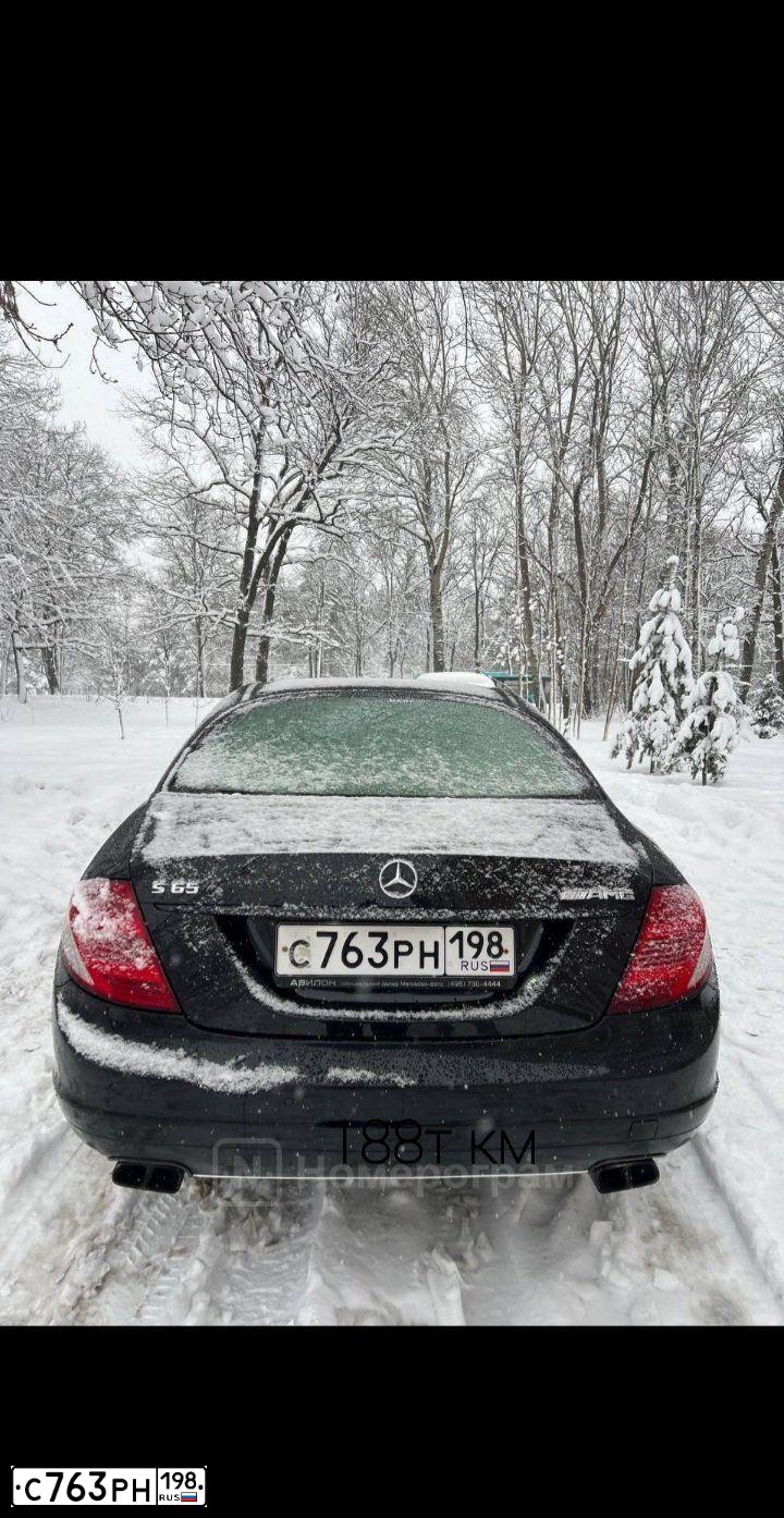 Фото автомобиля MERCEDES CL-KLASSE, 2007 — госномер Р586СН777. Цвет: ЧЕРНЫЙ