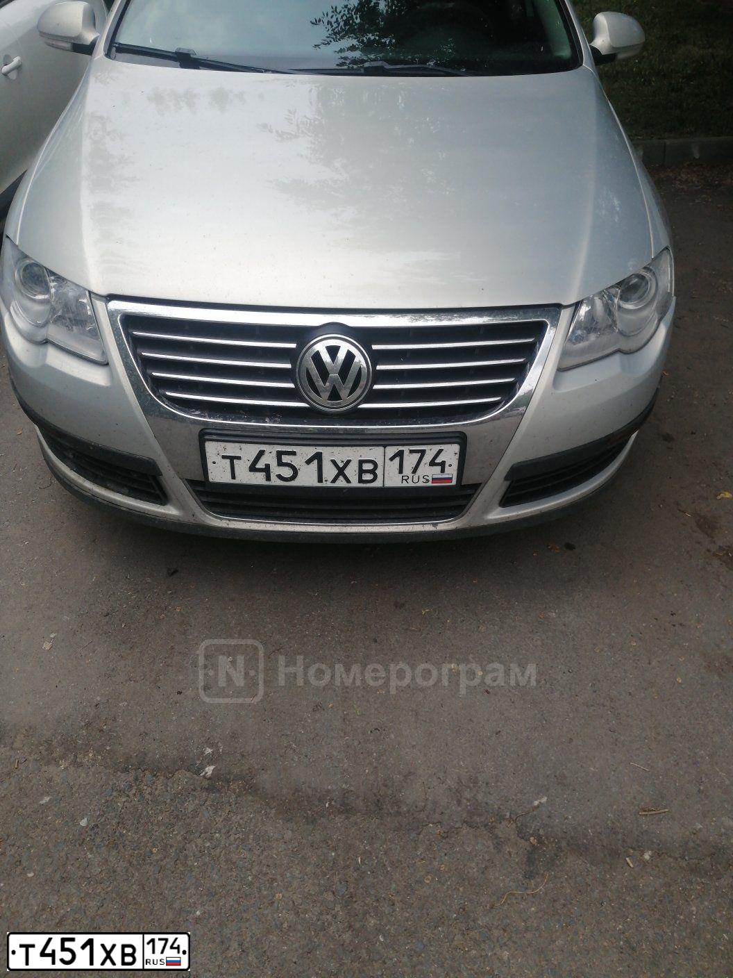 Фото автомобиля VOLKSWAGEN PASSAT, 1910 — госномер Т451ХВ174. Цвет: СЕРЕБРИСТО-ЖЕЛТЫЙ